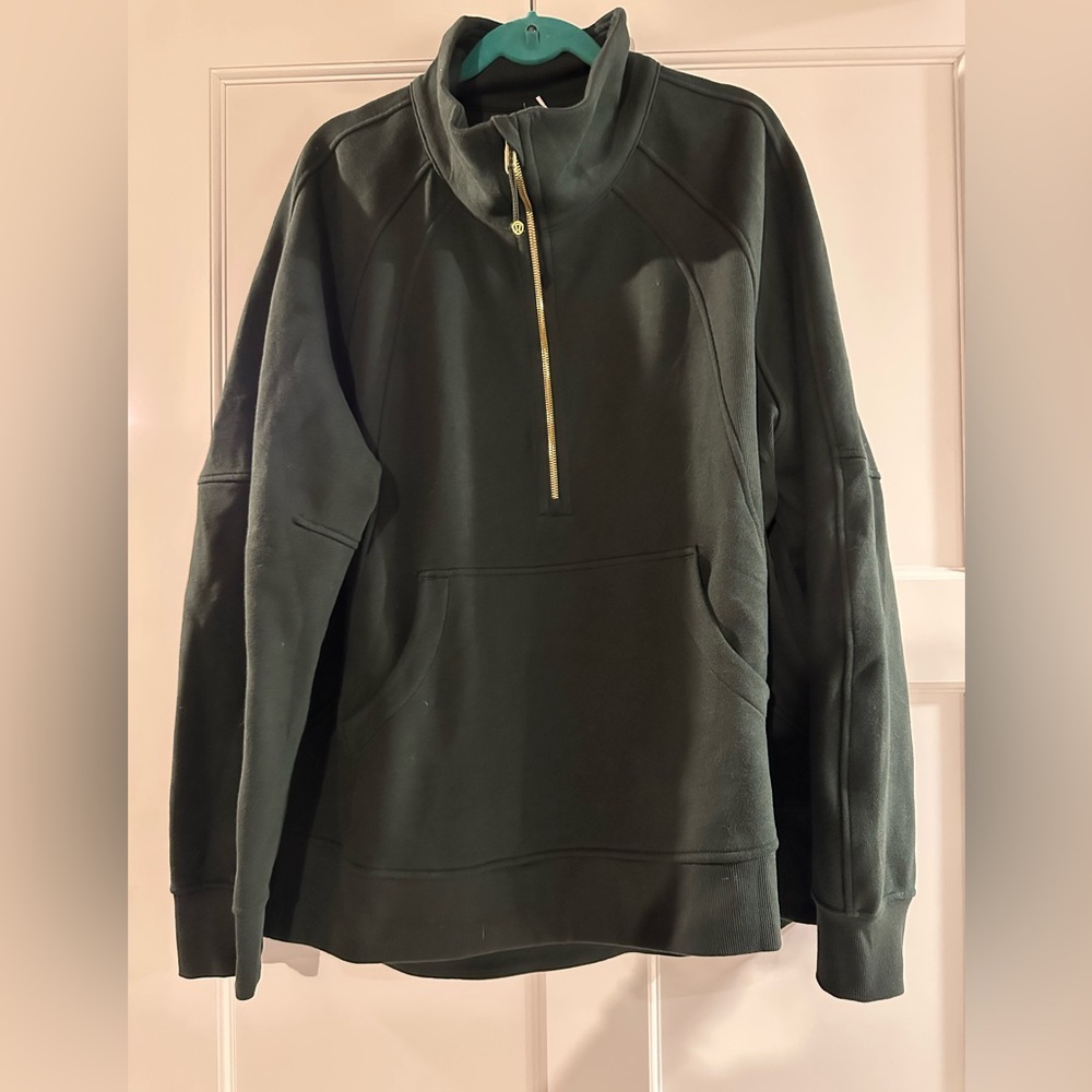lululemon athletica Black Half-Zip Sweatshirt